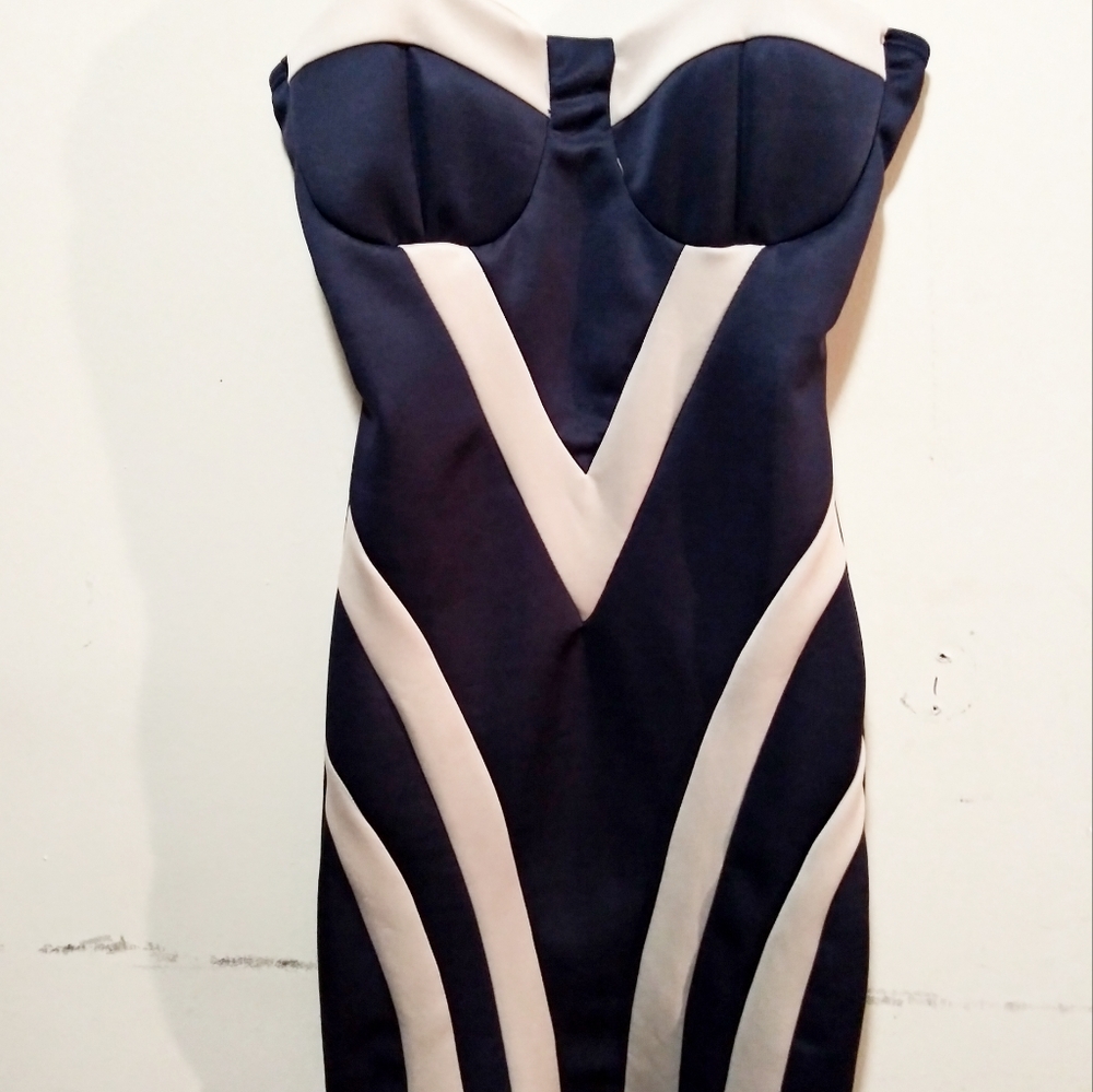 ColorBlock Mini Dress